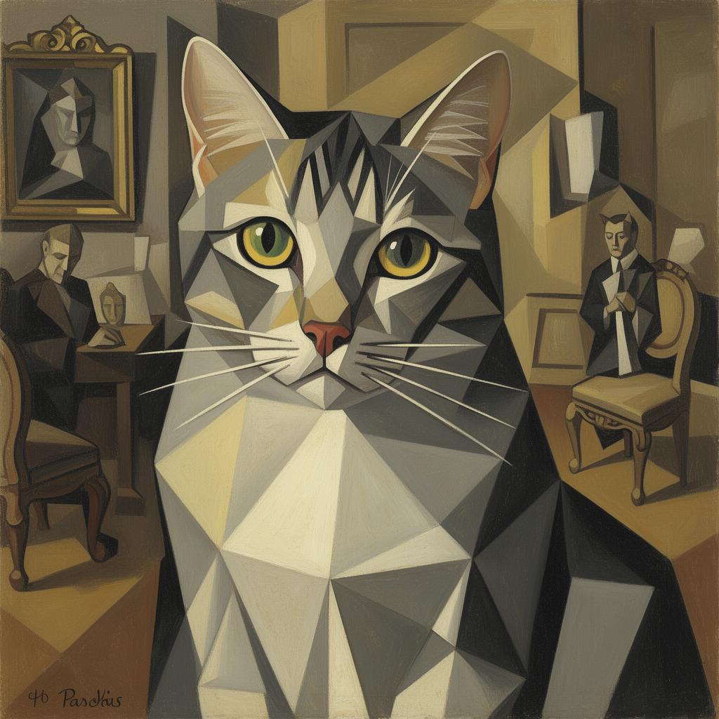 Cubist Portrait portrait