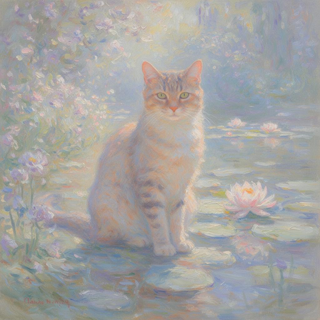 Impressionist Garden portrait